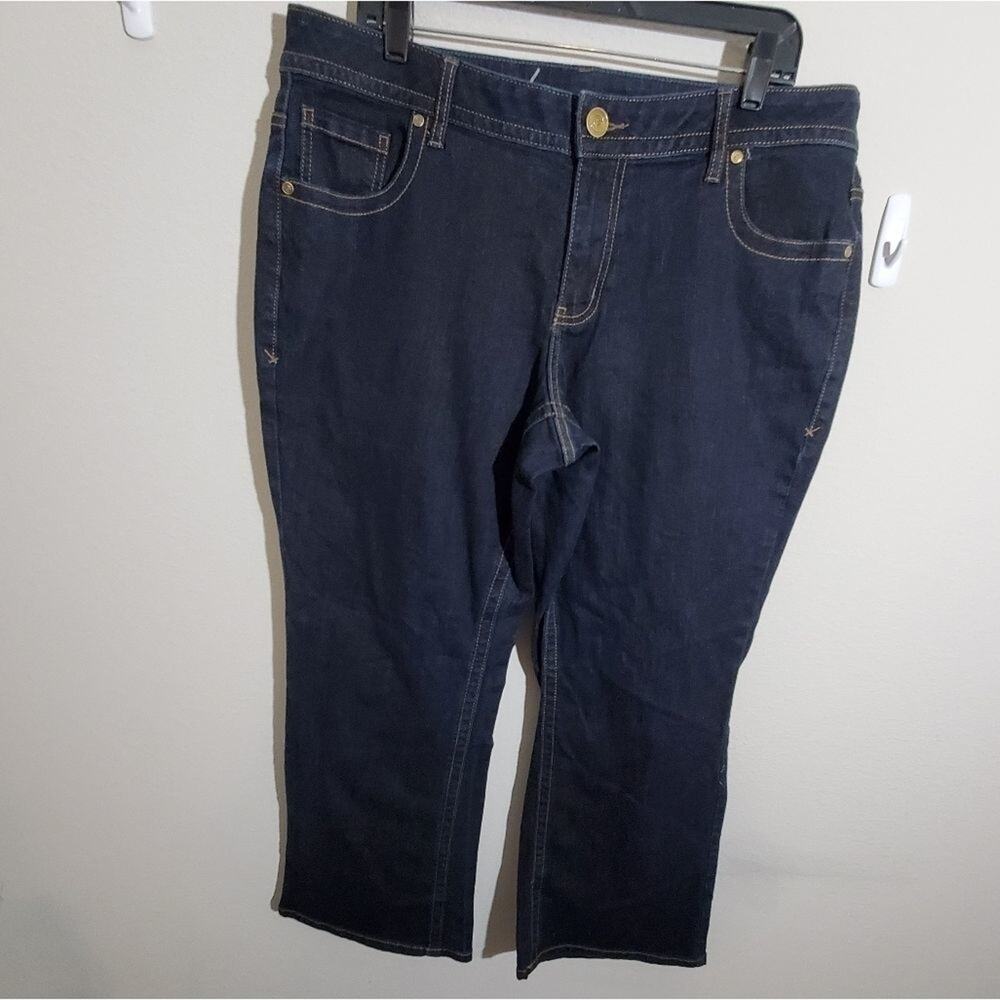 Lane bryant genius fit‎ bootcut jeans plus 18 short